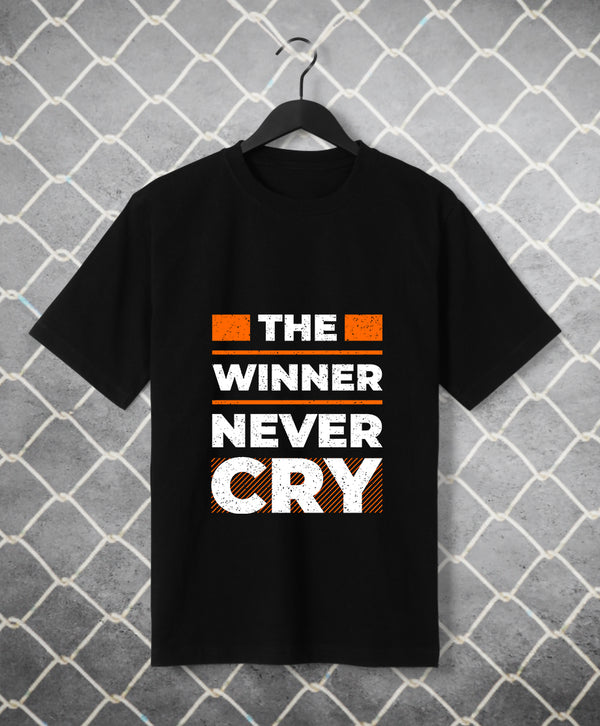 OMRAG - Clothing - The Winner Never Cry - Graphic T-Shirt