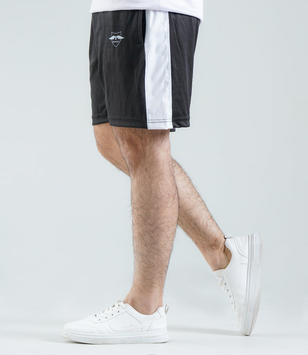 OMRAG - Sweat Comfy Stretchable Shorts White Sides