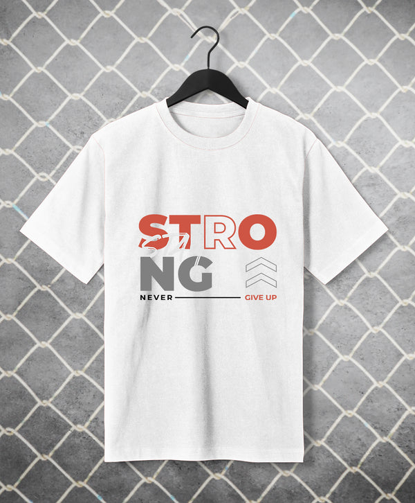 OMRAG - Clothing - Stay Strong Never Give Up - Graphic T-Shirt