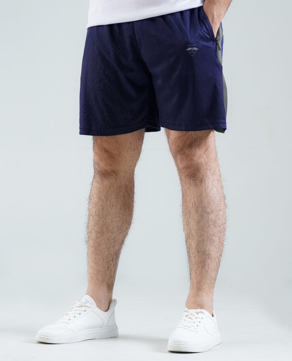 OMRAG - Sweat Comfy Stretchable Shorts Gray Sides