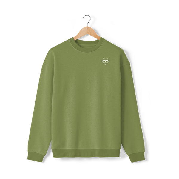 OMRAG - Olive Green - Daily Look - Winter Sweat Shirt