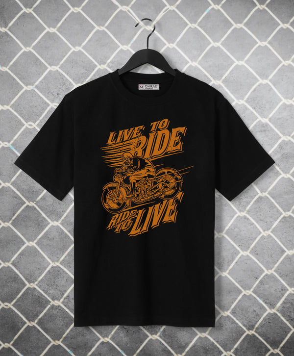 OMRAG - Clothing - Live to Ride - Graphic T-Shirt