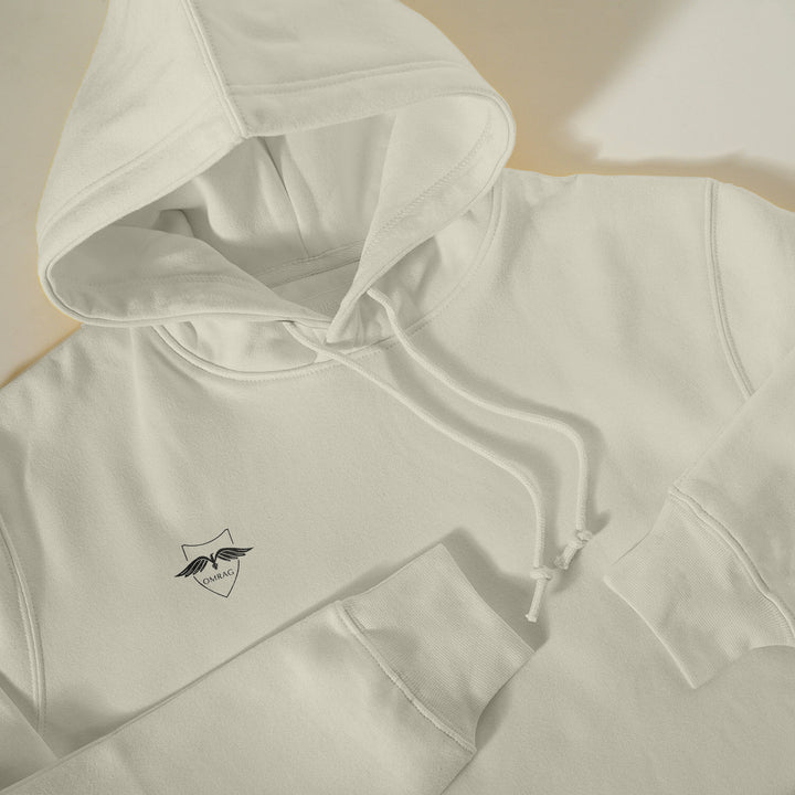 OMRAG White Ivory Daily Look Winter Hoodie - Main Image