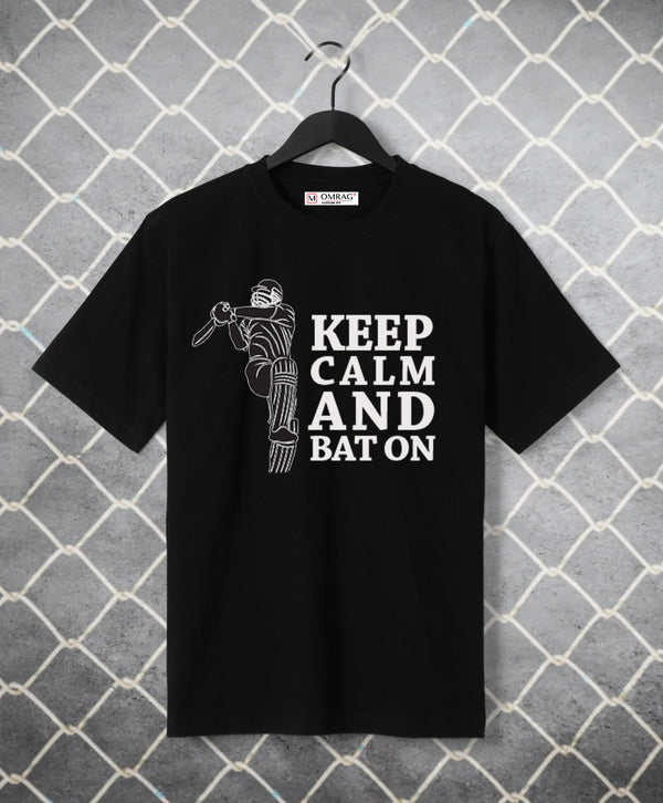 OMRAG - Clothing - Keep Calm and Bat On - Graphic T-Shirt