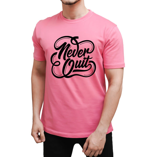 OMRAG - Clothing - Half Sleeve Tee Shirt - Pink