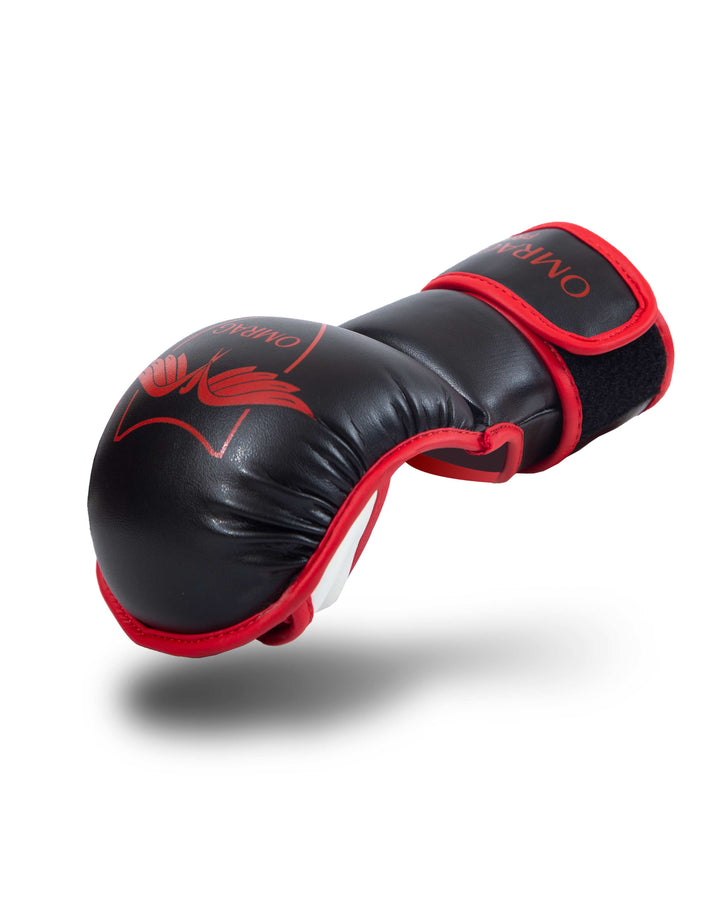 OMAG - MMA Sparring Gloves - Red - OMRAG