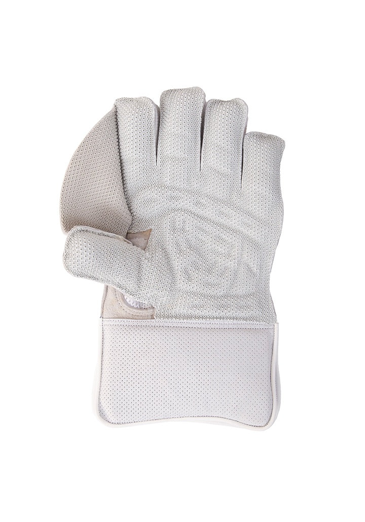 Wicket Keeping Gloves - White - Classic Edition - OMRAG