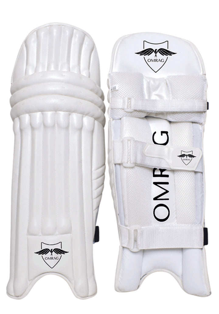 OMRAG Batting Pads – Black Pro Level - OMRAG