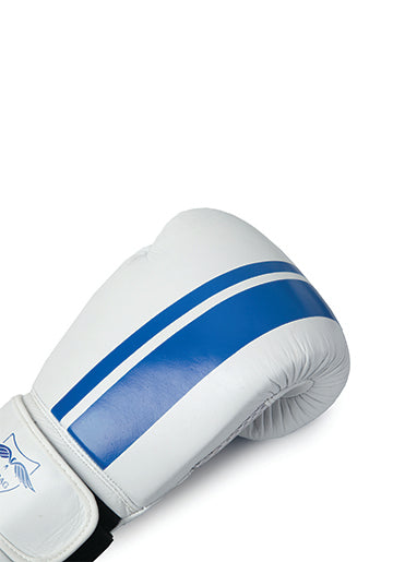 OMRAG Boxing Gloves Blue Stripes - Pro Edition - OMRAG