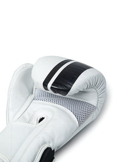 OMRAG Boxing Gloves Black & White - Pro Edition - OMRAG