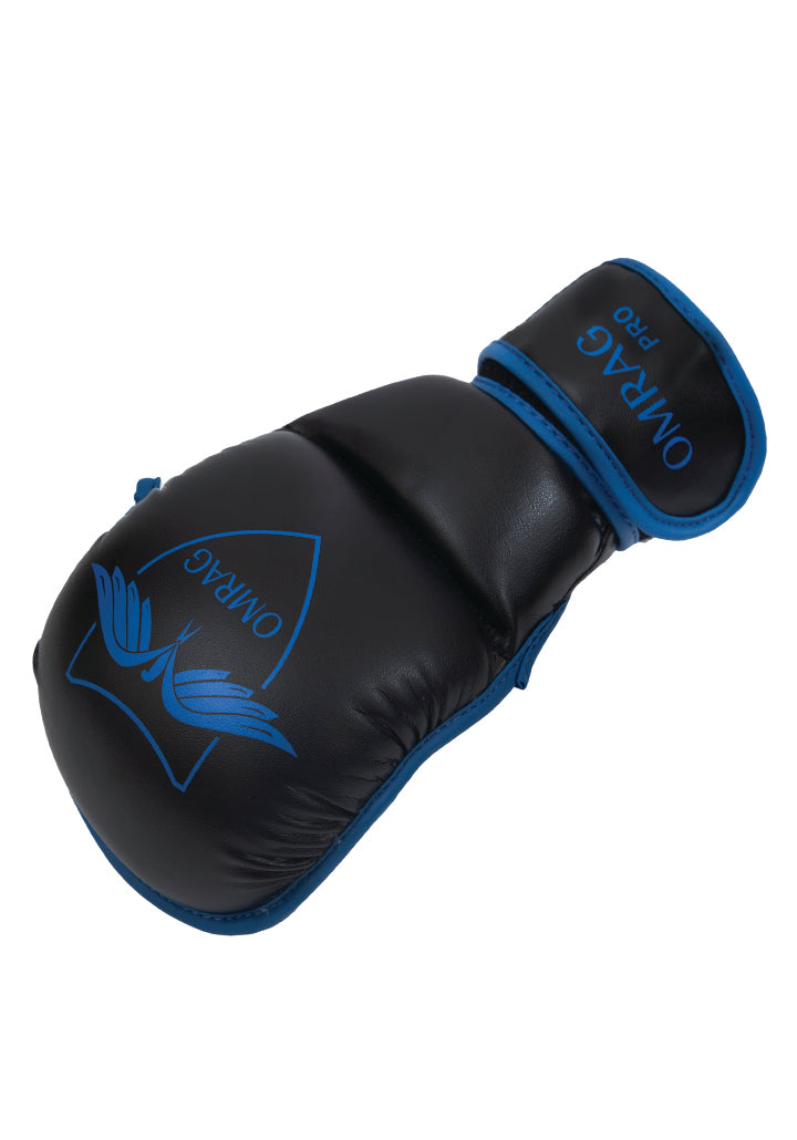 OMAG - MMA Sparring Gloves - Blue - Classic Edition - OMRAG