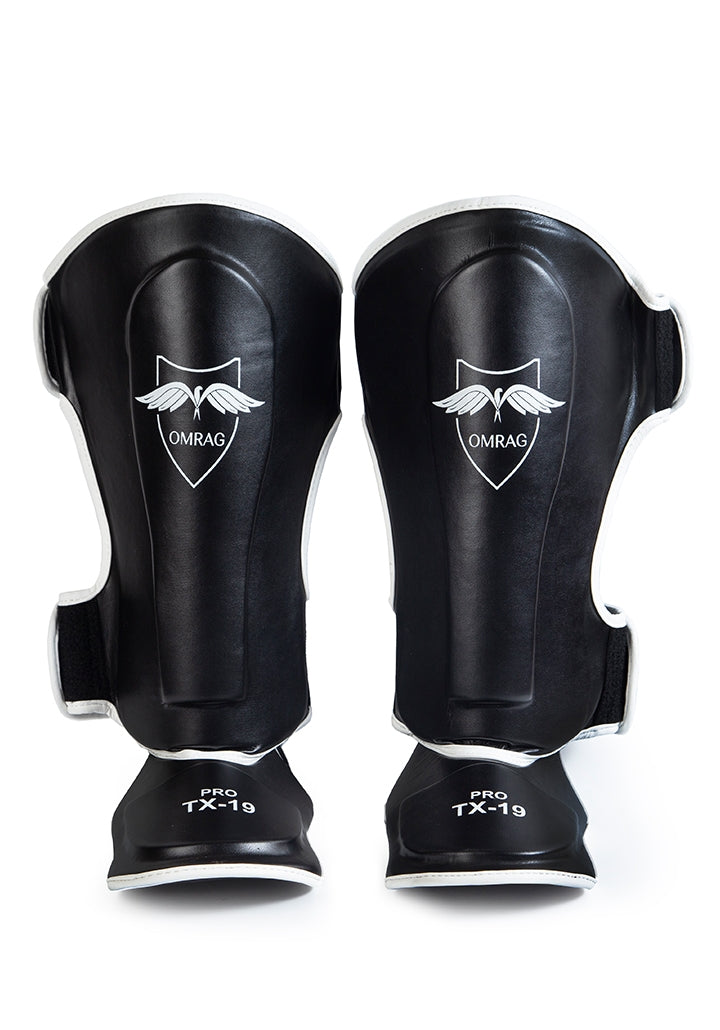 OMRAG - Shin Guards - MMA - Black - Classic Edition - OMRAG