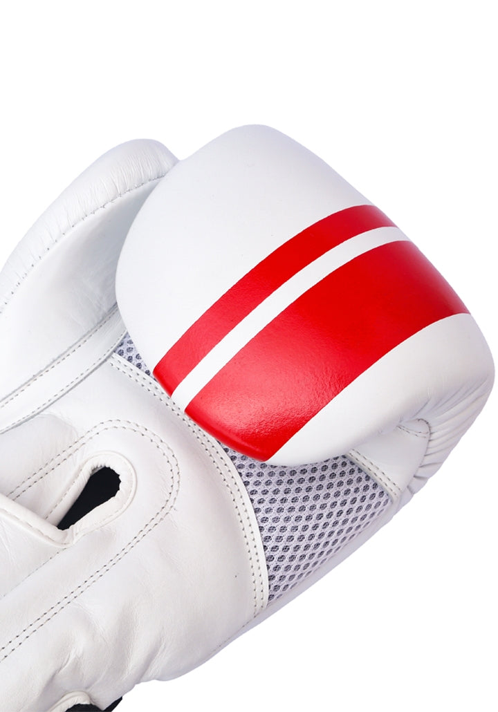 OMRAG Boxing Gloves Red Stripes - Pro Edition - OMRAG