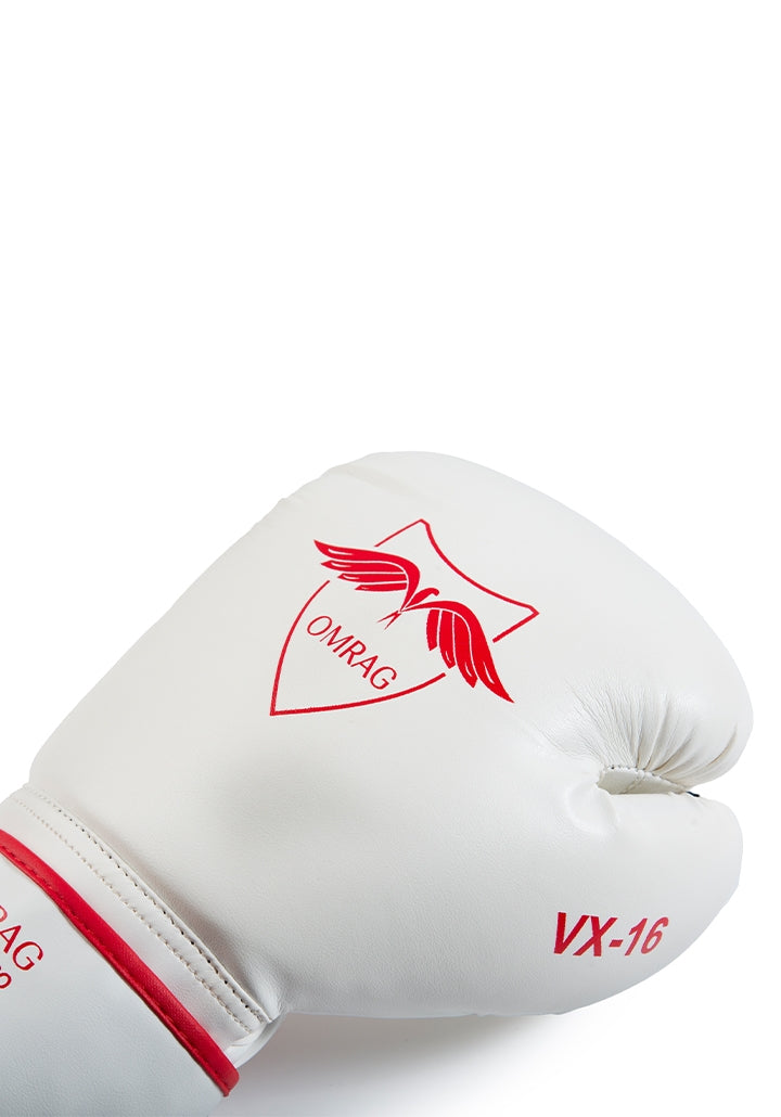 OMRAG Boxing Gloves Red & White Classic Edition - OMRAG