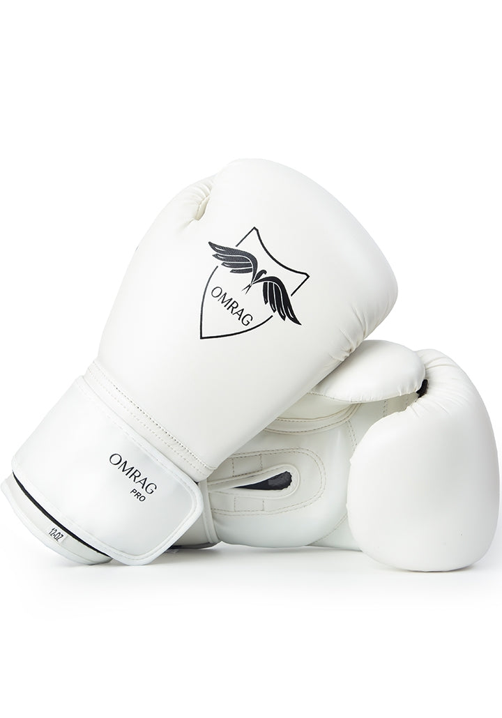 OMRAG Boxing Gloves White - Classic - OMRAG