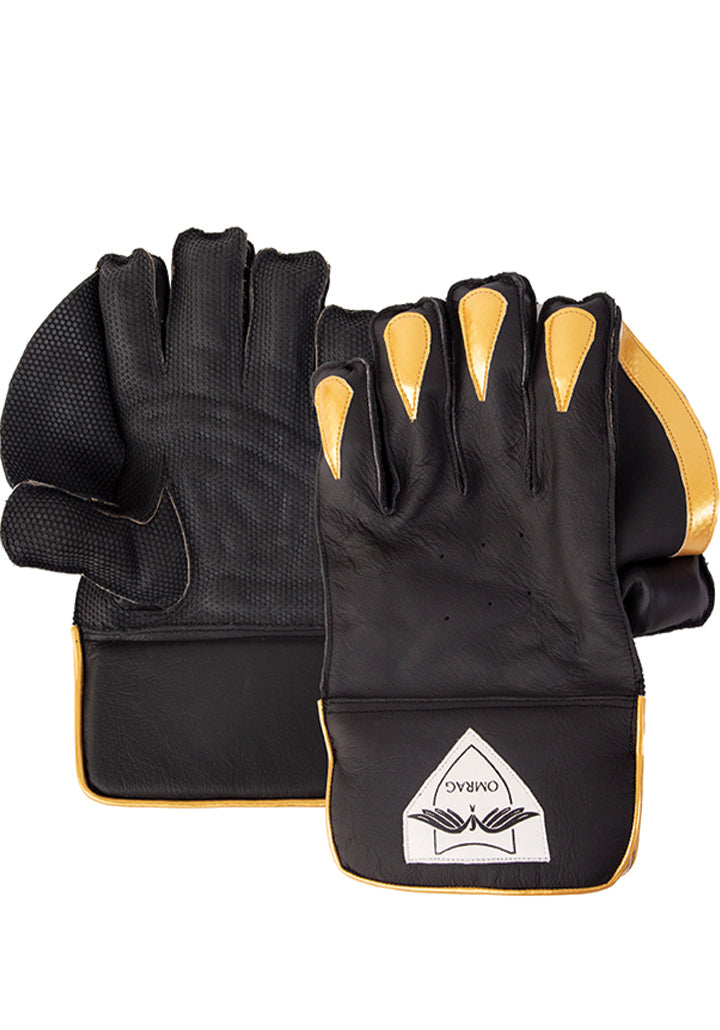 Wicket Keeping Gloves - Black Pearl - Classic Edition - OMRAG