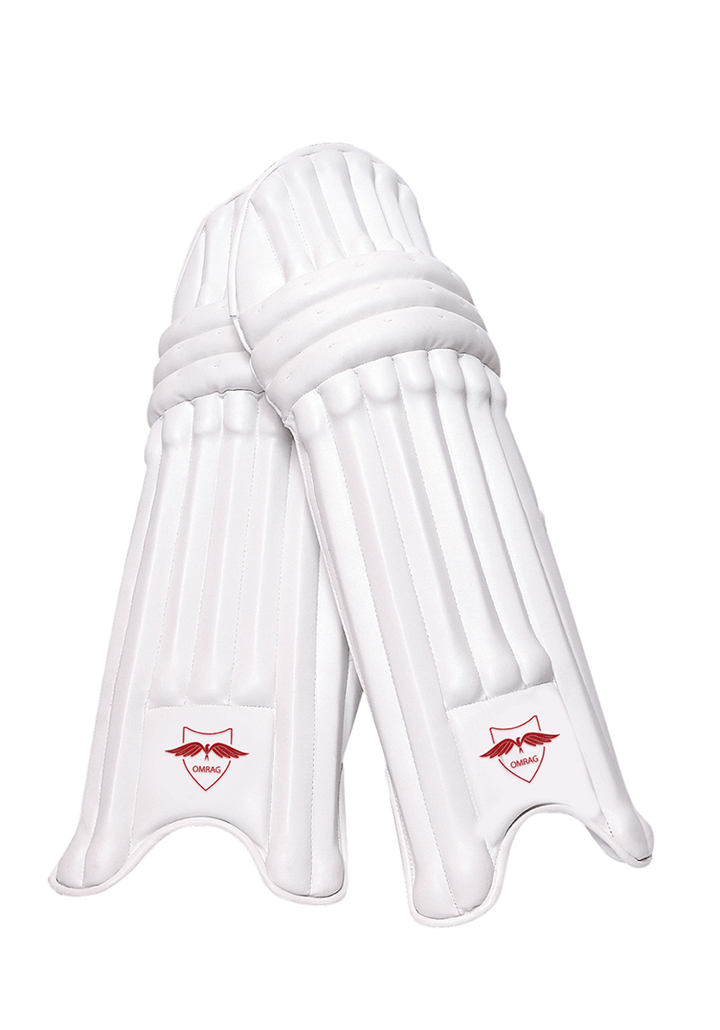 OMRAG Batting Pads – Classic Edition - Pro Level - Red - OMRAG